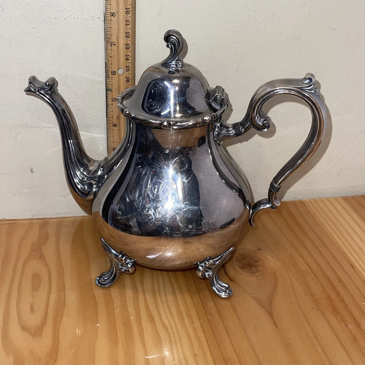 Webster Wilcox In Antique Us Silver-Plated Teapots, Coffee Pots