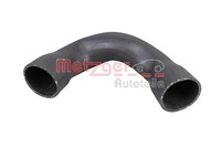 Ladeluftschlauch Links Oben Metzger 2400729 FÜR Audi VW Intercooler Schlauch