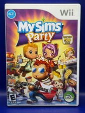 MySims Party Nintendo Wii 2009 Complete CIB Tested