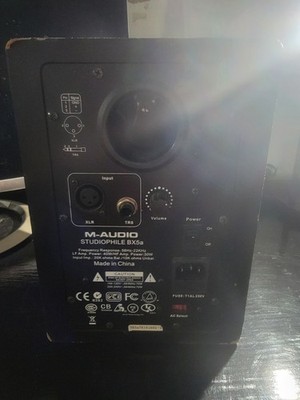 M-AUDIO Studiophile BX5a Studio Monitor - AS-IS For Parts not working