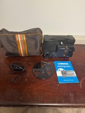 Chinon 2500GL Whisper Silent Dual 8mm Movie/Film Projector w/Bag/Power Supply