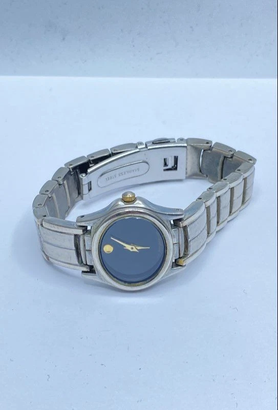 Reloj suizo de cuarzo para mujer Movado Museum 25 mm WR 63 g Foto 2 de 4