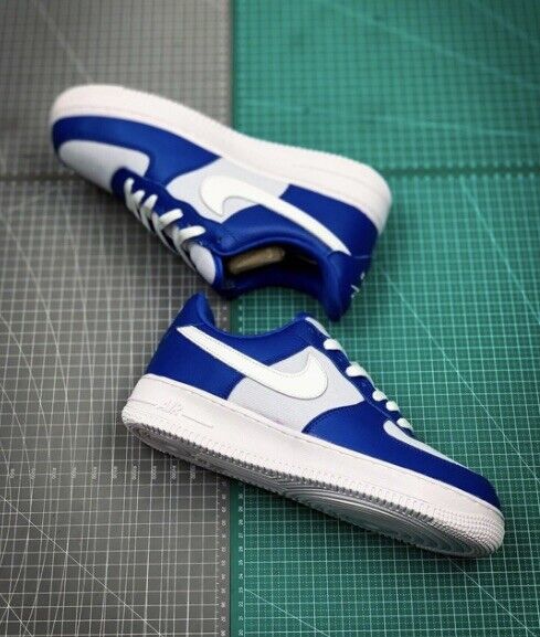 Nike Air Force 1 '07 (White/Game Royal) 10