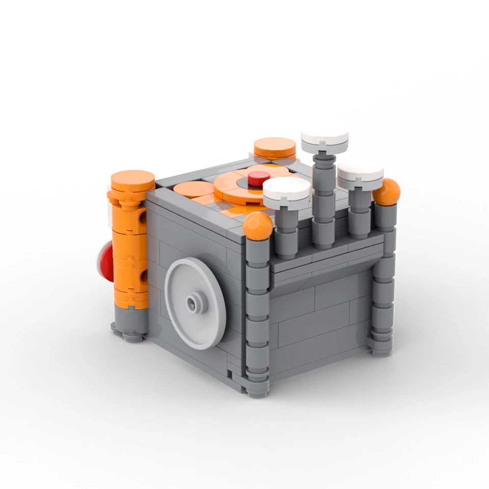 MOC: Yellow Robot and Hut House from Video Game Buiding Toys 497 Pieces - Image 2 of 4