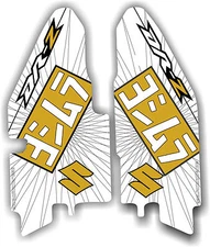 DRZ400 Drz400sm Gold Fork Guard Graphics Kit 400Sm 400s 400e drz decal sticker