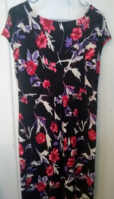 Beautiful Monroe & Main Dress Short Sleeve Lk Nw Sz L