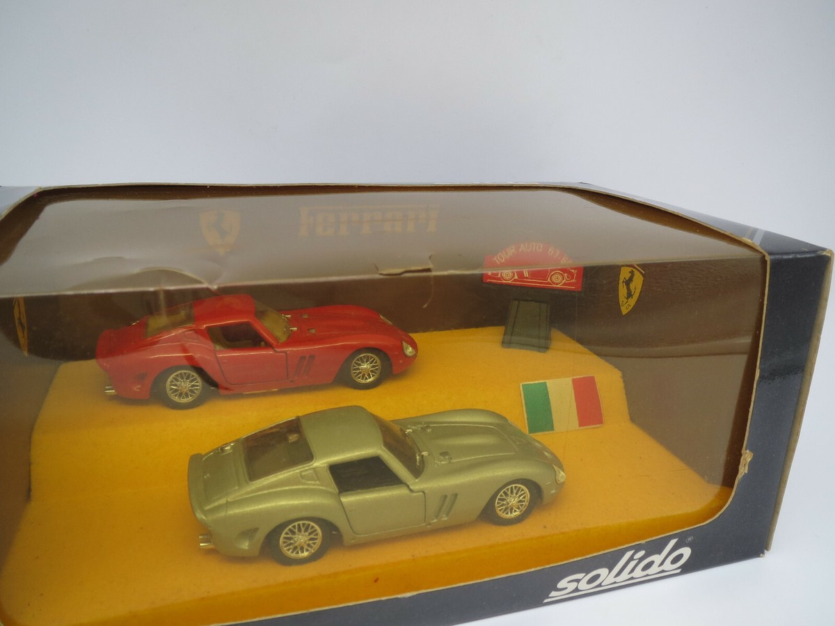 SOLIDO AGE 'D'OR 4506 '1963 FERRARI 250 GTO' RED. 1:43. IN CASE/ MIB
