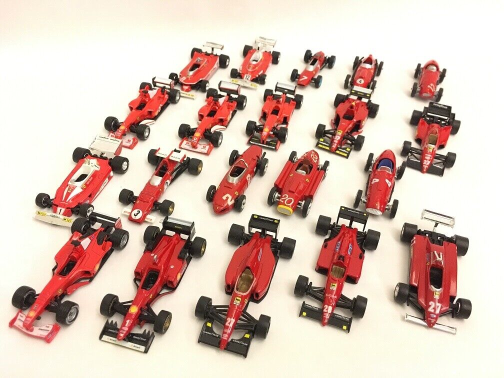 Ferrari 1/64 Kyosho x Dydo F1 Vol.1 and Vol.2 Complete 20 Ferrari 1/64 Kyosho x Dydo F1 Vol.1 and Vol.2 Complete 20