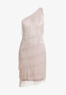 BRAND NEW Adrianna Papell Beaded Fringe Dress EU 36 / US 6 ORP 299 $ | eBay
