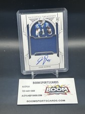 2023 Panini National Treasures Josh Downs Rookie Patch Auto /99 True Rookie RPA