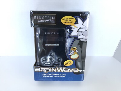 Einstein Brain Games Brain Wave Electronic Game of Twenty Questions NEW