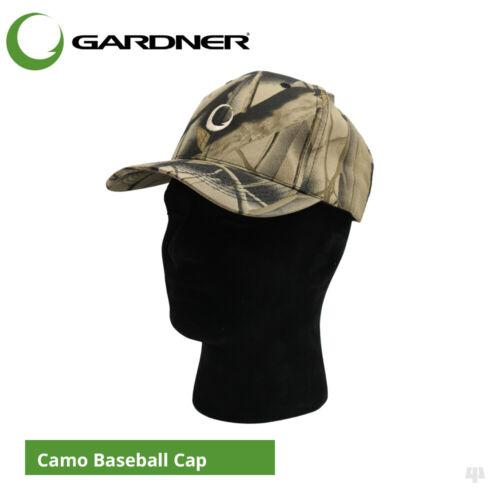Gardner Tackle Camo Baseball Cap - Carp Pike Tench Bream Coarse Fishing Clothing - Picture 1 of 1