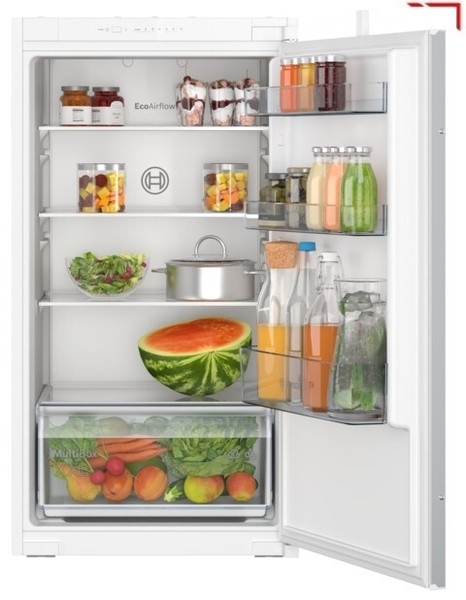 Bosch KIR31NSE0 Serie 2 Einbau-KüHlschrank 102.5 X 56 Cm Schleppscharnier Eek: E-image