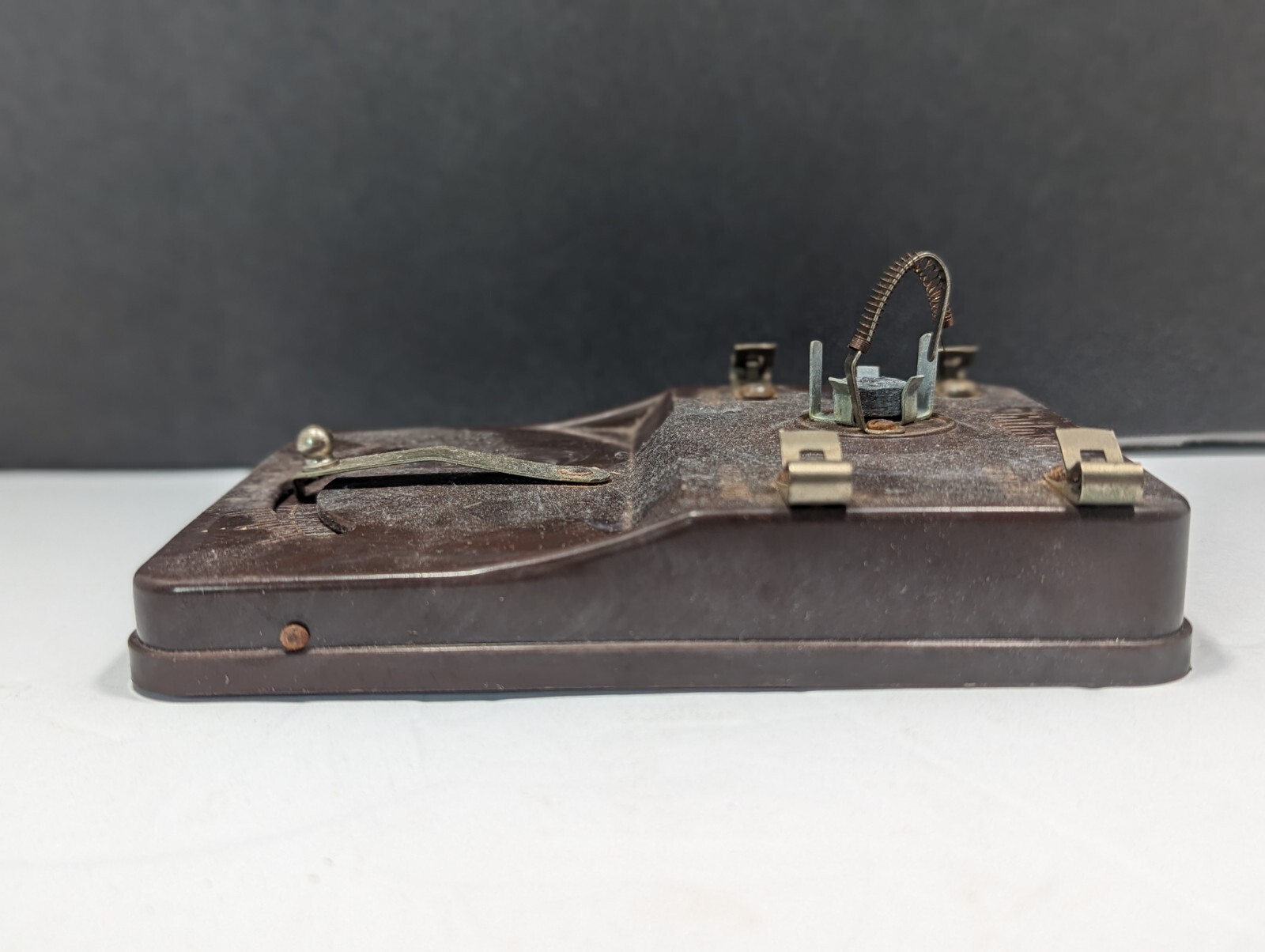 ANTIQUE PHILMORE SUPER CRYSTAL DETECTOR RADIO DARK BROWN NO BOX eBay