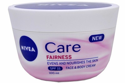 nivea care fairness cream spf 15