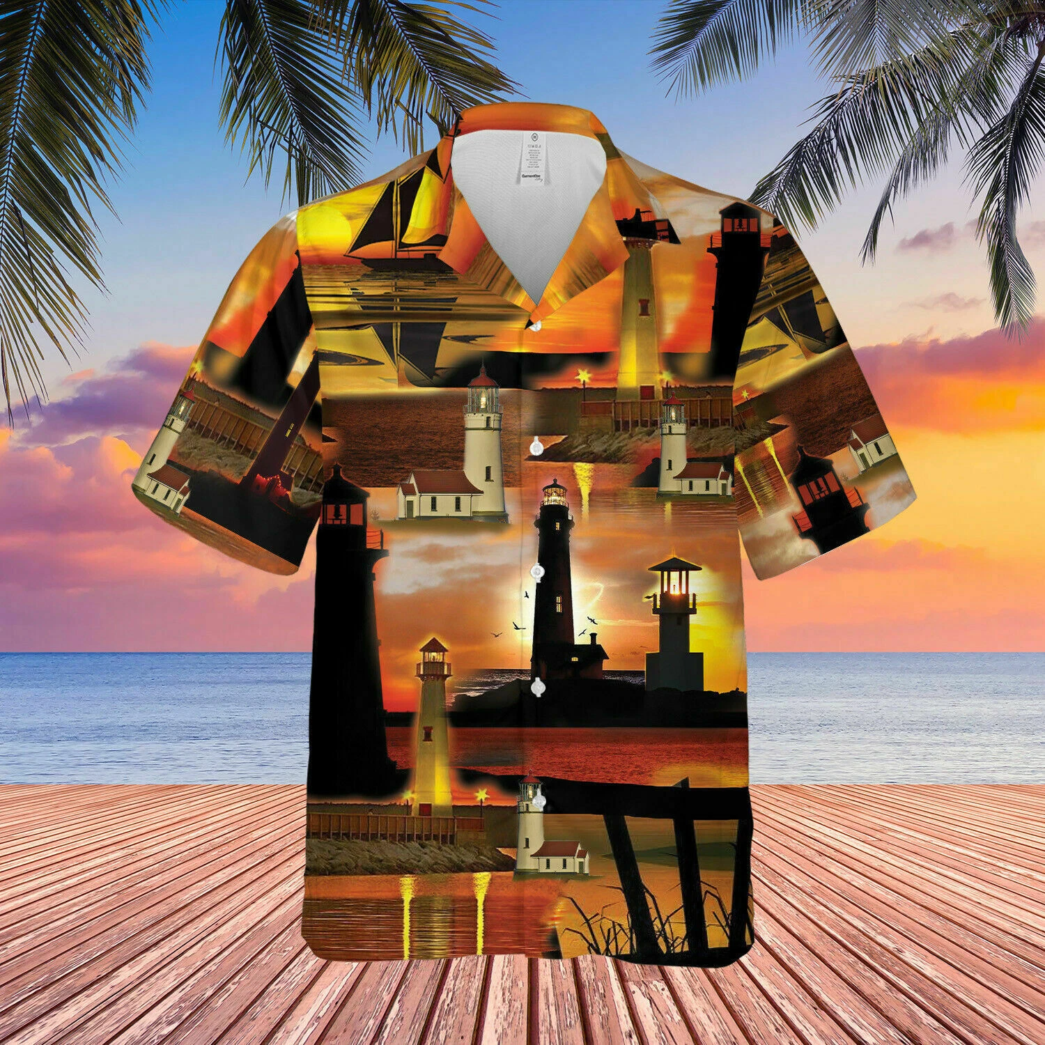 3D Dracula Hotel Transylvania Unisex Hawaiian Shirt