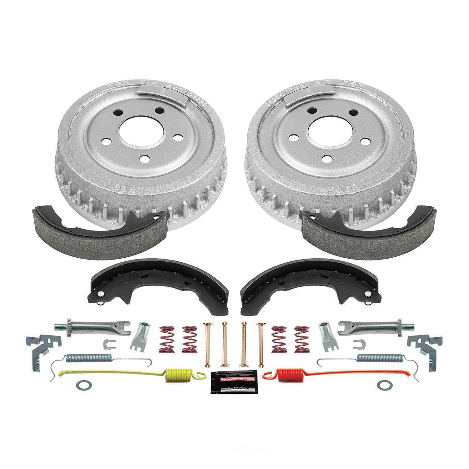 PowerStop Drum Kit | 1998–2002 Toyota Tacoma 2WD (KOE15314DK) main image 1