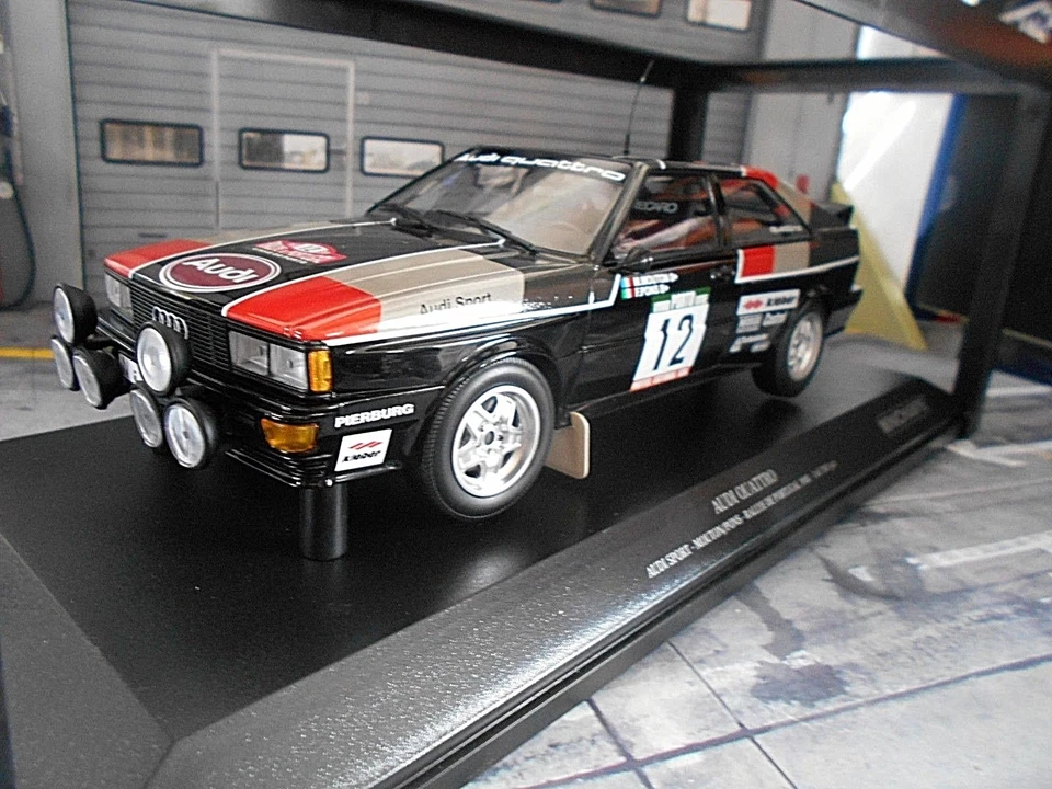 AUDI Quattro Rallye Gr.4 Portugal TAP 1981 #12 Mouton WM Minichamps RAR 1:18