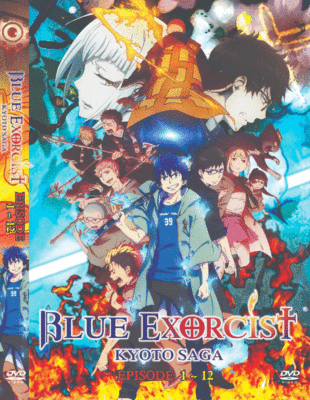 Blue Exorcist Kyoto Saga Sea 2 Vol.1-12 End *English Dubbed* ANIME