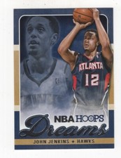 2013-14 PANINI NBA HOOPS DREAMS JOHN JENKINS ATLANTA HAWKS #12