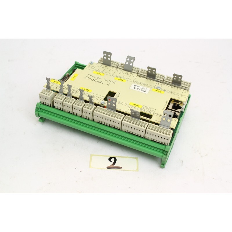 Krauss Maffei ProCan 2 V2.87 Operator interface Profibus READ DESC (B62.2)