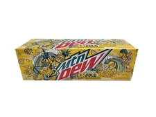 Mountain Dew Baja Gold 12 Cans Mtn Dew Summer Discontinued
