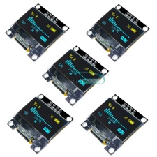 5PCS 0.96" 128X64 OLED LCD I2C IIC Display Module Serial Module for Arduino