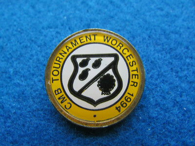 Vintage Bowling Badge - CMB Tournament 1994 - Worcester