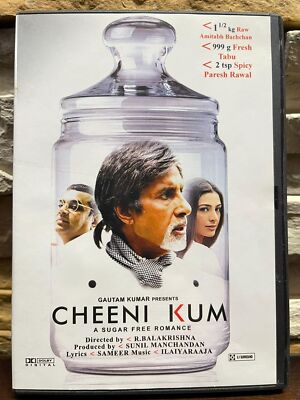 Cheeni Kum A Sugar Free Romance Amitabh Bachchan Paresh Rawal 2007 Used DVD