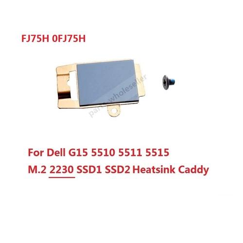 2nd M.2 SSD 2230 2280 Bracket Heatsink Caddy Shield for Dell G15 5510 5511 5515