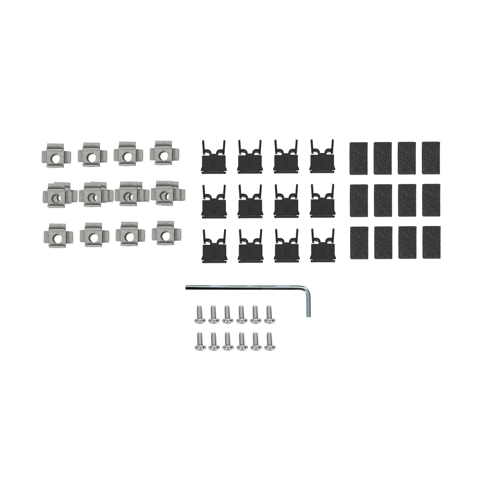 For Mazda CX-5 CX5 17-24 Aluminum Black 2Pcs Roof Rack Side Rails Cargo Carrier