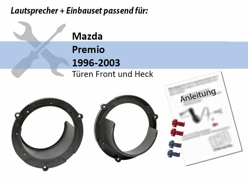 Details zu  Hertz Lautsprecher DCX130.3 160W 130 mm 2 Wege Koax für Mazda Premio 1996-2003 Beliebter Super-Sonderpreis