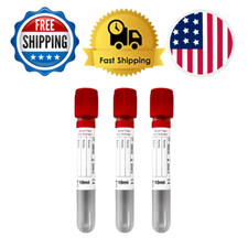 Vacuum Blood Tube Clot Activator 10ML EXP 2025, PET/Glass