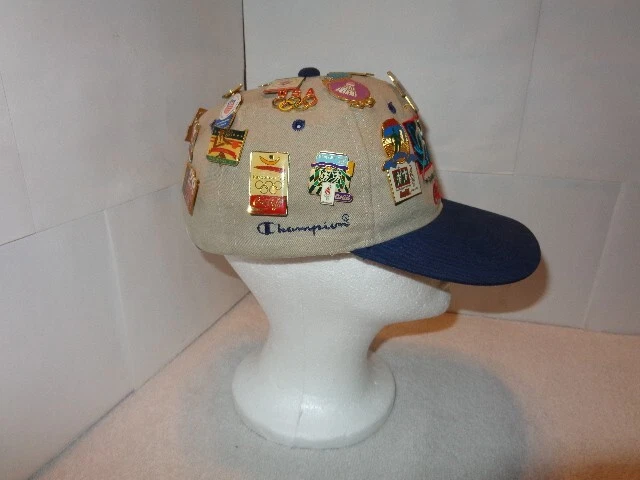 32 VINTAGE OLYMPIC PINS - 1980 1992 1996 2002 & COCA-COLA 96 OLYMPIC HAT # L 109 - Image 2 of 4