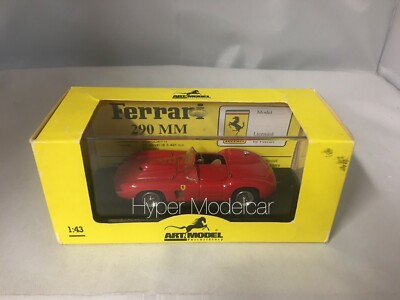 Miniature Ferrari 290 MM 1957 - Art Model ART057 échelle 1/43 - Rouge, Métal, Occasion
