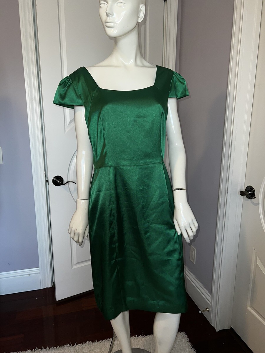 Jessica Howard Green Short Sleeve Mini Dress Size 14