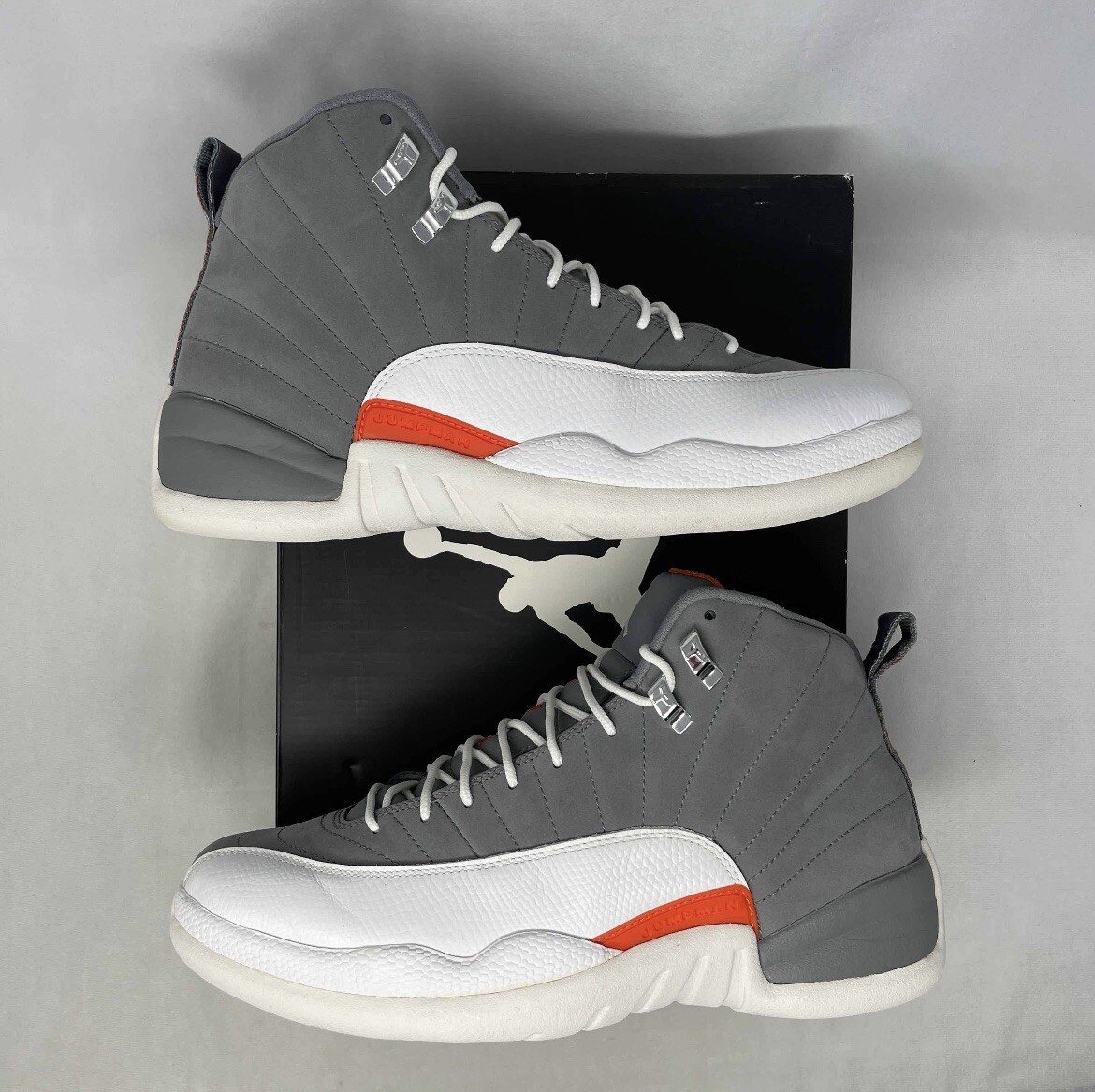 Air Jordan 12 Retro Cool Grey 2012 130690 012 Cl Grey/Wht/Team