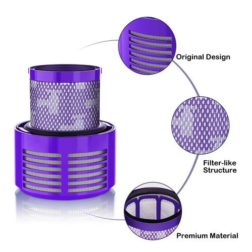 Vacuums Part 969082-01 Filter Replacements for Dyson V10 Cyclone series - Picture 5 of 11