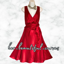 Monsoon Silk V-Neck Sleeveless Party/Cocktail Dresses for Women