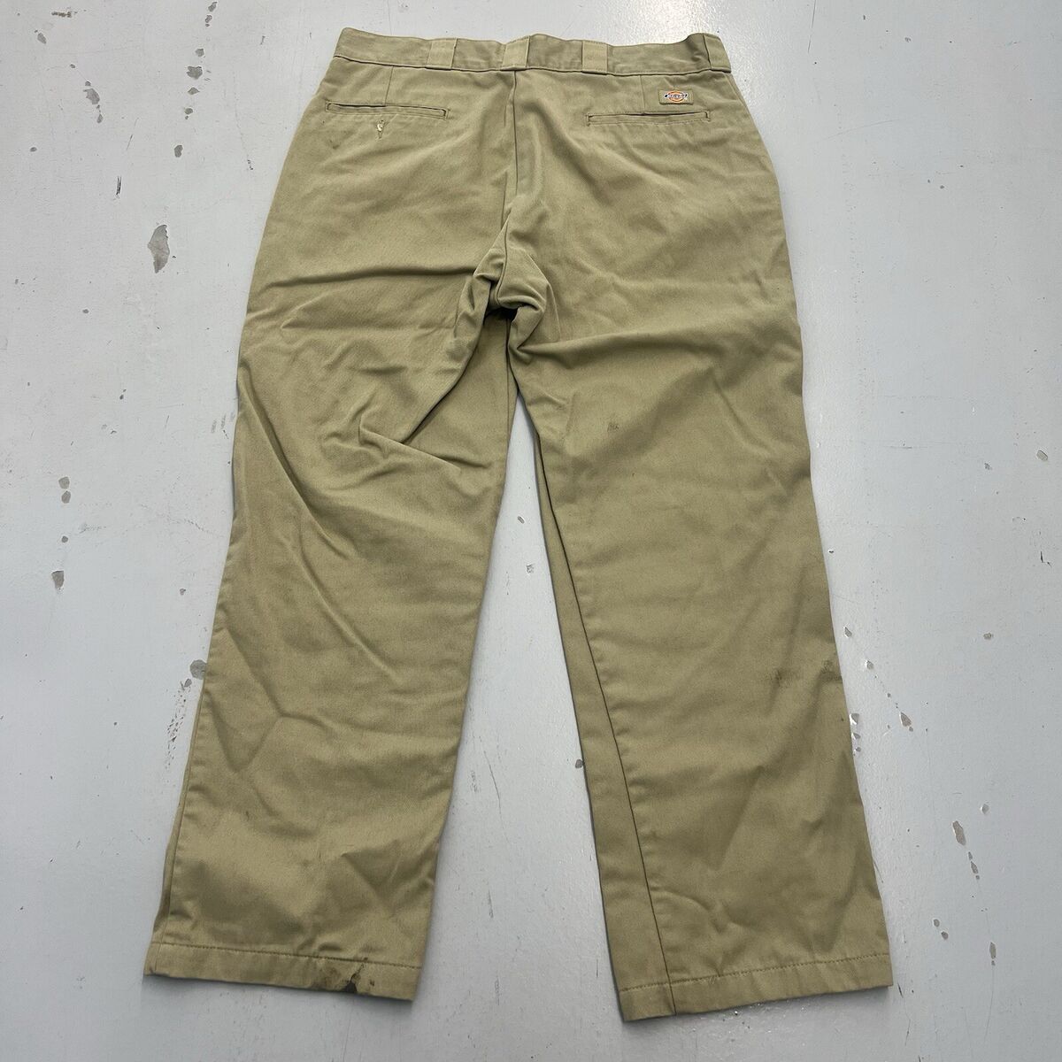 Dickies Pants Tan Flannel Lined Chino Relaxed Fit Pants Dickies Pants Tan Flannel Lined Chino Relaxed Fit Pants
