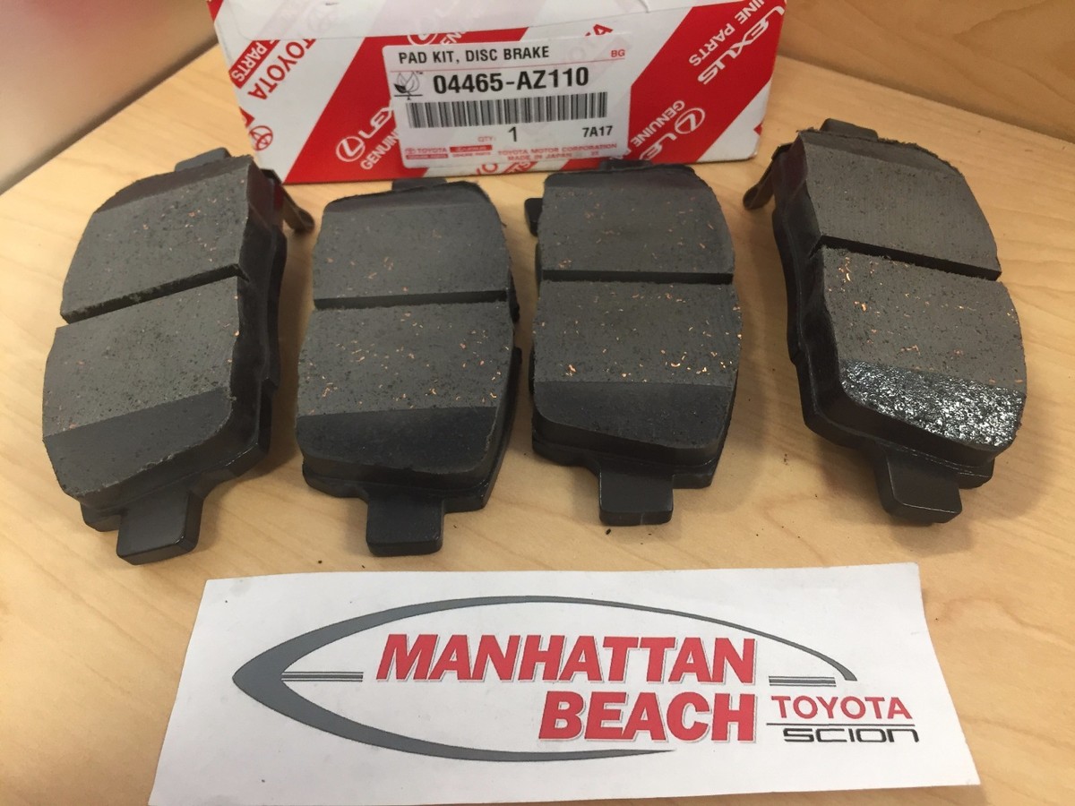 Toyota OEM Mr2 Spyder Front Brake Pads 04465-az110 for sale online