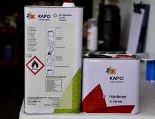 KAPCI 3100 Euro 2:1 Clear Coat Kit Medium Solid High Gloss Urethane W/ Hardener