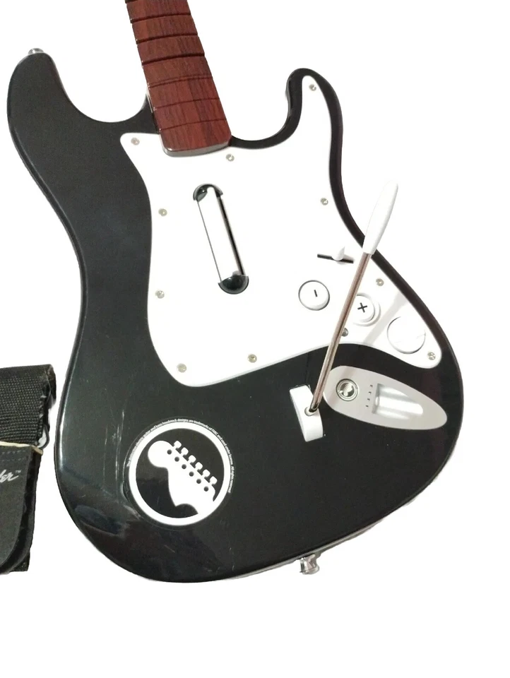 RockBand Guitar Nintendo Wii No Dongle Stratocaster Untested Parts Or Repair - Image 2 of 4