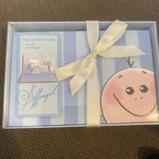 NWOT GOFFENGEL WORKSHOP POP UP Note Cards Baby Announcement Stork