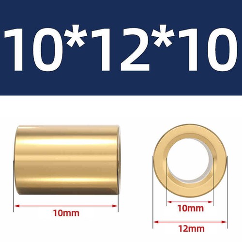 Brass Oil Bearing Powder Metallurgy Self-Lubricating Inner Diameter 3/4/6/8/60mm - Picture 75 of 236