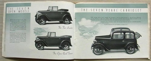 AUSTIN RANGE Sales Brochure For 1939 #1738 SEVEN Ten TWELVE Fourteen 28 Ranelagh - Picture 3 of 7