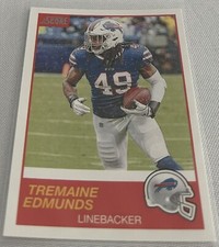 2019 Panini Score Football Tremaine Edmunds Buffalo Bills base card #127