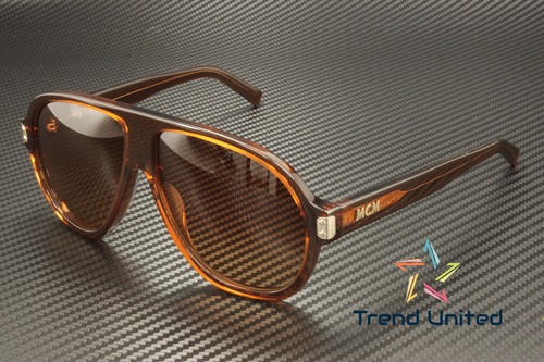 MCM WORLDWIDE MW0009 45F Acetate Light Brown Gradient Brown 59mm Mens Sunglasses