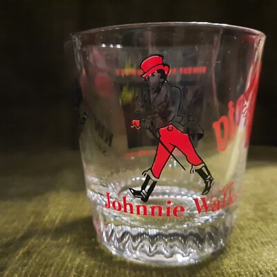 HAIG / Johnnie Walker / VAT 69 / Scotch Whisky Glas, Boden geriffelt