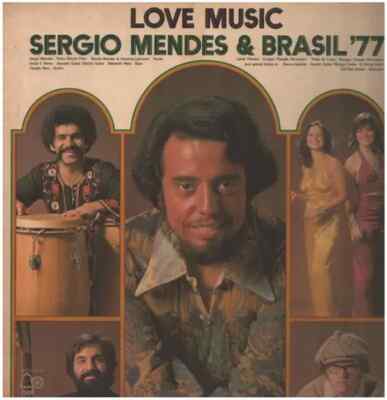 LP Sérgio Mendes & Brasil 77 Love Music GATEFOLD + INSERT JAPAN NEAR MINT